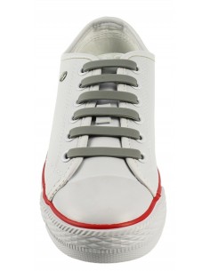 Skosnöre - Easy Lace Silikon Grå 2